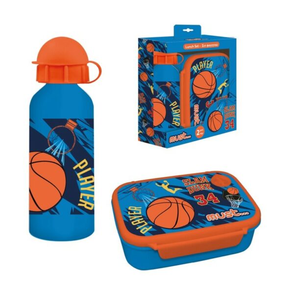 Ensemble lunch box gourde basket