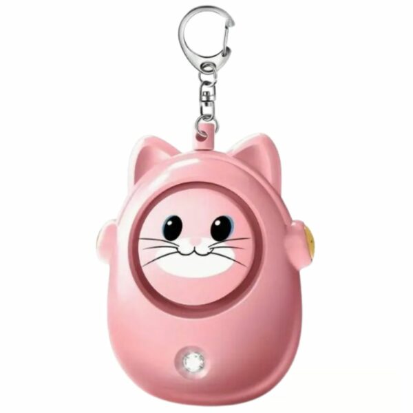 Alarme personnelle chat rose